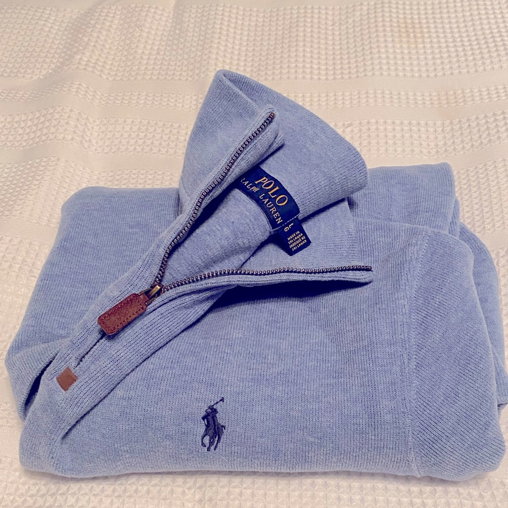 Ralph Lauren Polo quarter-zip sweater